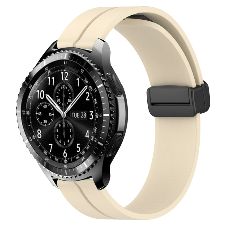 Cinturino in silicone con chiusura magnetica in tinta unita da 22 mm, For Samsung Gear S3 Classic, For Samsung Gear S3 Frontier