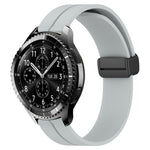 Cinturino in silicone con chiusura magnetica in tinta unita da 22 mm, For Samsung Gear S3 Classic, For Samsung Gear S3 Frontier