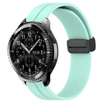 Cinturino in silicone con chiusura magnetica in tinta unita da 22 mm, For Samsung Gear S3 Classic, For Samsung Gear S3 Frontier