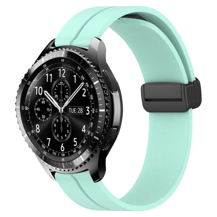 Cinturino in silicone con chiusura magnetica in tinta unita da 22 mm, For Samsung Gear S3 Classic, For Samsung Gear S3 Frontier