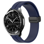 Cinturino in silicone con chiusura magnetica in tinta unita da 22 mm, For Samsung Gear S3 Classic, For Samsung Gear S3 Frontier