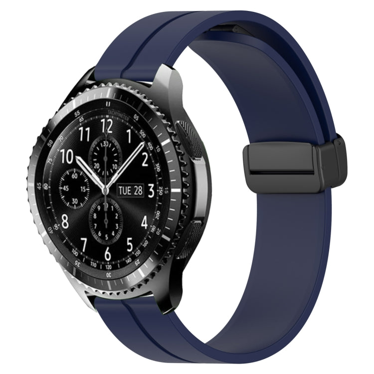 Cinturino in silicone con chiusura magnetica in tinta unita da 22 mm, For Samsung Gear S3 Classic, For Samsung Gear S3 Frontier