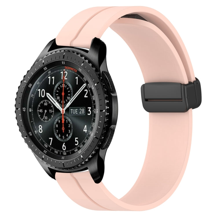 Cinturino in silicone con chiusura magnetica in tinta unita da 22 mm, For Samsung Gear S3 Classic, For Samsung Gear S3 Frontier