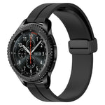 Cinturino in silicone con chiusura magnetica in tinta unita da 22 mm, For Samsung Gear S3 Classic, For Samsung Gear S3 Frontier
