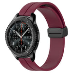 Cinturino in silicone con chiusura magnetica in tinta unita da 22 mm, For Samsung Gear S3 Classic, For Samsung Gear S3 Frontier