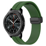 Cinturino in silicone con chiusura magnetica in tinta unita da 22 mm, For Samsung Gear S3 Classic, For Samsung Gear S3 Frontier