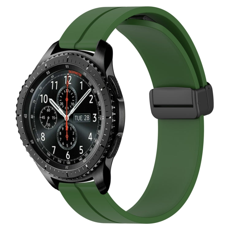 Cinturino in silicone con chiusura magnetica in tinta unita da 22 mm, For Samsung Gear S3 Classic, For Samsung Gear S3 Frontier