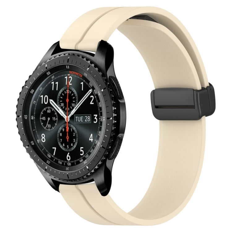Cinturino in silicone con chiusura magnetica in tinta unita da 22 mm, For Samsung Gear S3 Classic, For Samsung Gear S3 Frontier