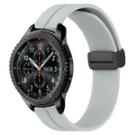 Cinturino in silicone con chiusura magnetica in tinta unita da 22 mm, For Samsung Gear S3 Classic, For Samsung Gear S3 Frontier