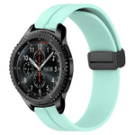 Cinturino in silicone con chiusura magnetica in tinta unita da 22 mm, For Samsung Gear S3 Classic, For Samsung Gear S3 Frontier