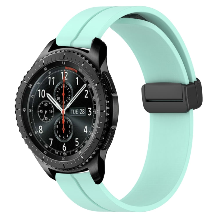 Cinturino in silicone con chiusura magnetica in tinta unita da 22 mm, For Samsung Gear S3 Classic, For Samsung Gear S3 Frontier