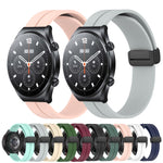 Cinturino in silicone con chiusura magnetica in tinta unita da 22 mm, For Xiaomi MI Watch S1, For Xiaomi MI Watch S1 Pro