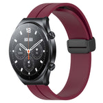 Cinturino in silicone con chiusura magnetica in tinta unita da 22 mm, For Xiaomi MI Watch S1, For Xiaomi MI Watch S1 Pro