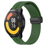Cinturino in silicone con chiusura magnetica in tinta unita da 22 mm, For Xiaomi MI Watch Color 2, For Xiaomi MI Watch Sport