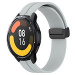 Cinturino in silicone con chiusura magnetica in tinta unita da 22 mm, For Xiaomi MI Watch Color 2, For Xiaomi MI Watch Sport