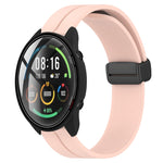 Cinturino in silicone con chiusura magnetica in tinta unita da 22 mm, For Xiaomi MI Watch Color