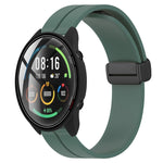 Cinturino in silicone con chiusura magnetica in tinta unita da 22 mm, For Xiaomi MI Watch Color