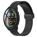 Cinturino in silicone con chiusura magnetica in tinta unita da 22 mm, For Xiaomi MI Watch Color
