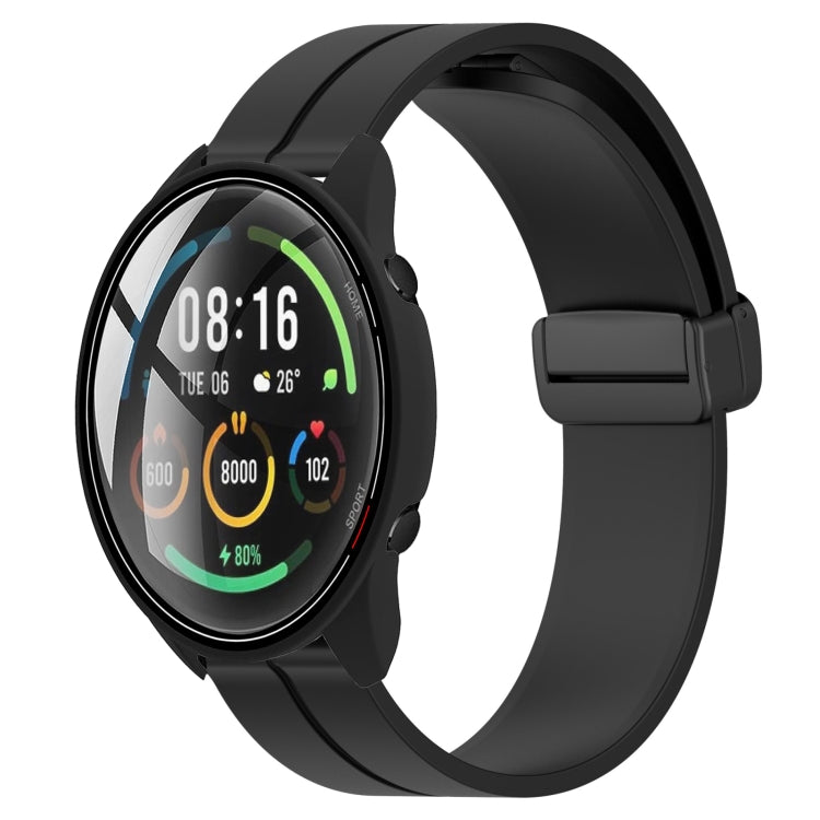 Cinturino in silicone con chiusura magnetica in tinta unita da 22 mm, For Xiaomi MI Watch Color
