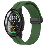 Cinturino in silicone con chiusura magnetica in tinta unita da 22 mm, For Xiaomi MI Watch Color