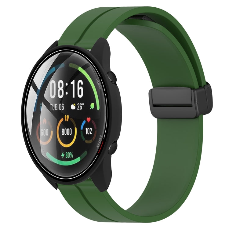 Cinturino in silicone con chiusura magnetica in tinta unita da 22 mm, For Xiaomi MI Watch Color