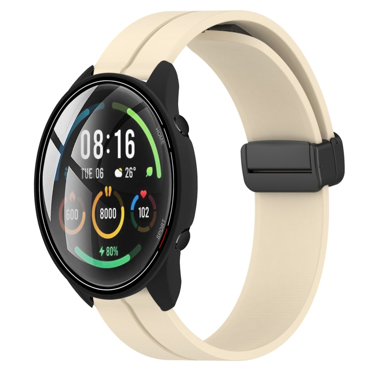 Cinturino in silicone con chiusura magnetica in tinta unita da 22 mm, For Xiaomi MI Watch Color
