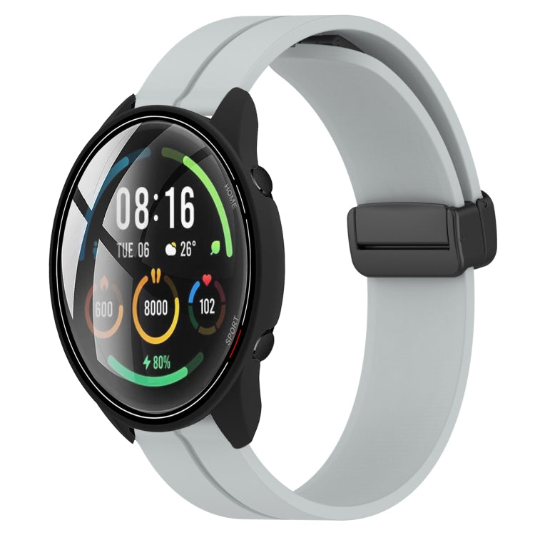 Cinturino in silicone con chiusura magnetica in tinta unita da 22 mm, For Xiaomi MI Watch Color