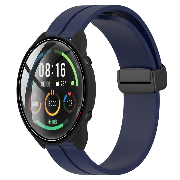 Cinturino in silicone con chiusura magnetica in tinta unita da 22 mm, For Xiaomi MI Watch Color