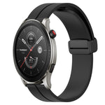 Cinturino in silicone con chiusura magnetica in tinta unita da 22 mm, For Amazfit GTR 4, For Amazfit GTR 3