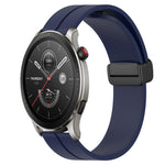 Cinturino in silicone con chiusura magnetica in tinta unita da 22 mm, For Amazfit GTR 4, For Amazfit GTR 3