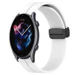 Cinturino in silicone con chiusura magnetica in tinta unita da 22 mm, For Amazfit GTR 4, For Amazfit GTR 3