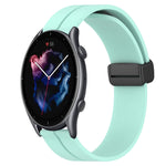 Cinturino in silicone con chiusura magnetica in tinta unita da 22 mm, For Amazfit GTR 3 Pro, For Amazfit GTR 2e