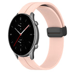 Cinturino in silicone con chiusura magnetica in tinta unita da 22 mm, For Amazfit GTR 3 Pro, For Amazfit GTR 2e