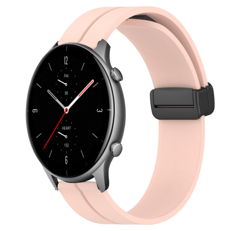 Cinturino in silicone con chiusura magnetica in tinta unita da 22 mm, For Amazfit GTR 3 Pro, For Amazfit GTR 2e