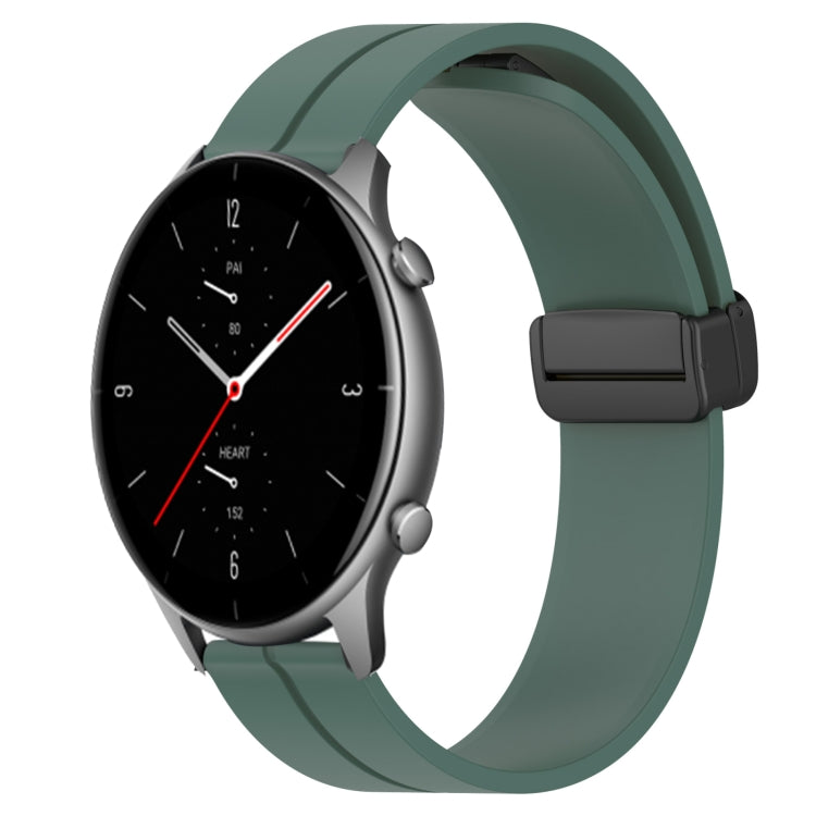 Cinturino in silicone con chiusura magnetica in tinta unita da 22 mm, For Amazfit GTR 3 Pro, For Amazfit GTR 2e