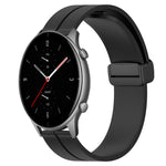 Cinturino in silicone con chiusura magnetica in tinta unita da 22 mm, For Amazfit GTR 3 Pro, For Amazfit GTR 2e