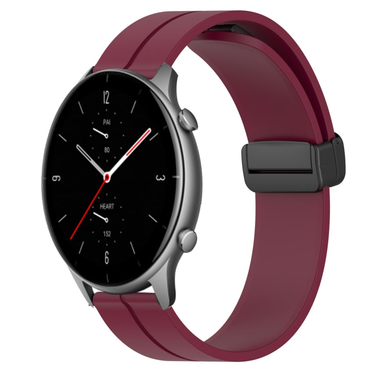 Cinturino in silicone con chiusura magnetica in tinta unita da 22 mm, For Amazfit GTR 3 Pro, For Amazfit GTR 2e
