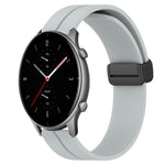 Cinturino in silicone con chiusura magnetica in tinta unita da 22 mm, For Amazfit GTR 3 Pro, For Amazfit GTR 2e