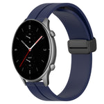 Cinturino in silicone con chiusura magnetica in tinta unita da 22 mm, For Amazfit GTR 3 Pro, For Amazfit GTR 2e