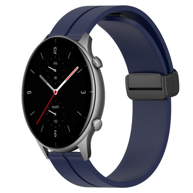 Cinturino in silicone con chiusura magnetica in tinta unita da 22 mm, For Amazfit GTR 3 Pro, For Amazfit GTR 2e