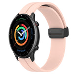 Cinturino in silicone con chiusura magnetica in tinta unita da 22 mm, For Amazfit GTR 2, For Amazfit 3