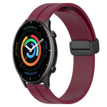Cinturino in silicone con chiusura magnetica in tinta unita da 22 mm, For Amazfit GTR 2, For Amazfit 3