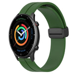 Cinturino in silicone con chiusura magnetica in tinta unita da 22 mm, For Amazfit GTR 2, For Amazfit 3