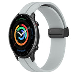 Cinturino in silicone con chiusura magnetica in tinta unita da 22 mm, For Amazfit GTR 2, For Amazfit 3