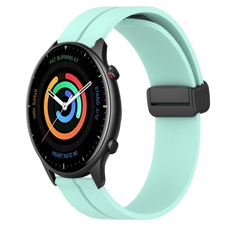 Cinturino in silicone con chiusura magnetica in tinta unita da 22 mm, For Amazfit GTR 2, For Amazfit 3