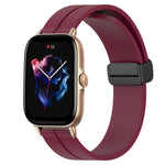 Cinturino in silicone con chiusura magnetica in tinta unita da 22 mm, For Amazfit GTR 2, For Amazfit 3