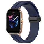 Cinturino in silicone con chiusura magnetica in tinta unita da 22 mm, For Amazfit GTR 2, For Amazfit 3