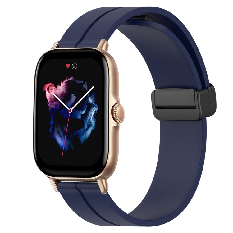 Cinturino in silicone con chiusura magnetica in tinta unita da 22 mm, For Amazfit GTR 2, For Amazfit 3