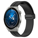 Cinturino in silicone con chiusura magnetica in tinta unita da 22 mm, For Huawei Watch GT3 Pro 46mm, For Huawei Watch GT3 46mm