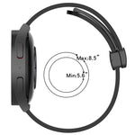 Cinturino in silicone con chiusura magnetica in tinta unita da 22 mm, For Huawei Watch GT3 Pro 46mm, For Huawei Watch GT3 46mm